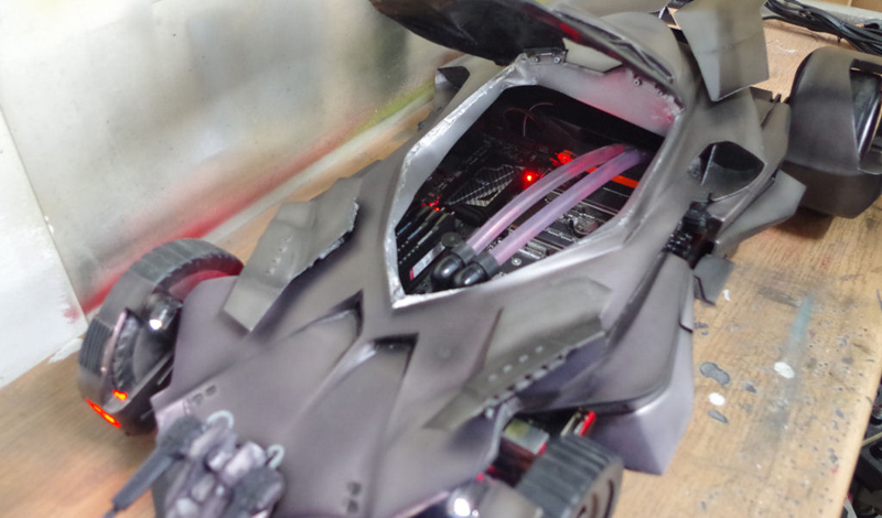 Illustration for article titled Custom Batmobile Is A PC Case In Disguise